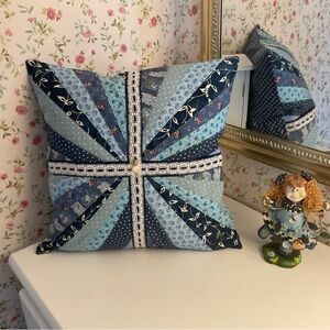 Handmade Patchwork Quilt pillow cover